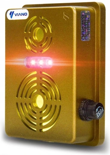 Nyest és rágcsálóriasztó Viano Duo Gold-Radar+ stroboszkóp