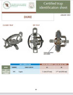 Nutria, hód -lábfogó csapda " Soft catch" - Image 2