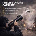 Hálólövő -NetGun Co2  madárhálóval 2,5 x2,5 cm - Image 4